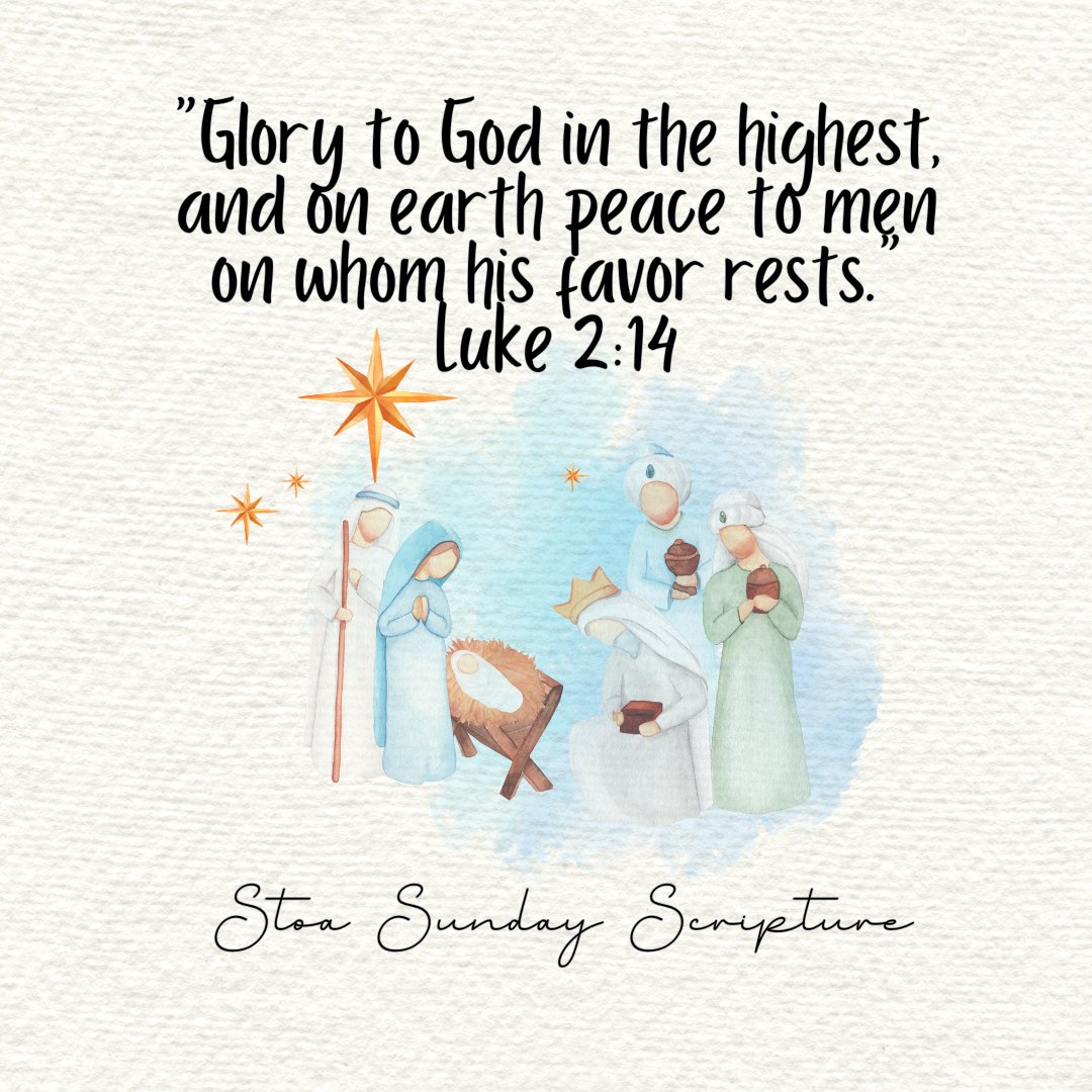 StoaTweets's tweet image. May the peace that Jesus brings surpass all understanding. Happy Sunday!