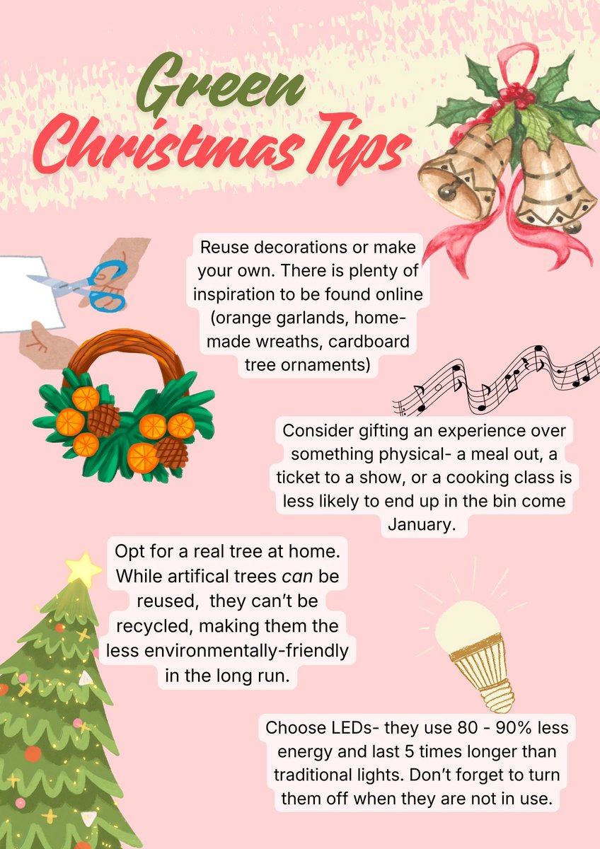 Fingalcoco's tweet image. Don’t let the spirit of giving impact the spirit of environmental awareness. Consider more sustainable practices in in the lead-up to Christmas to ensure you are keeping waste to a minimum. For more details, please visit fingal.ie/have-yourself-…
 #environmentalawareness