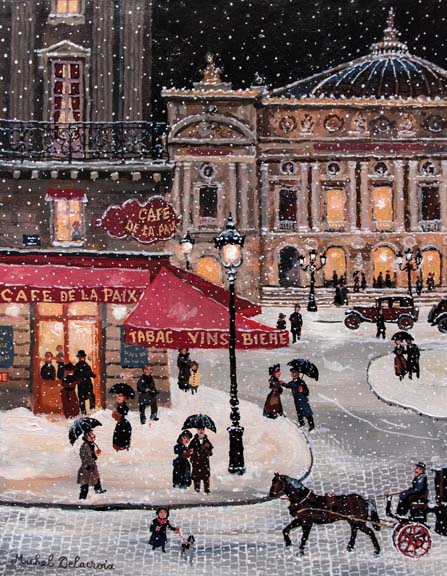 GucciPatrizia's tweet image. #DonneinArte @PasqualeTotaro @Atutti 
Michel Delacroix   🇫🇷      b.1933" Soir de neige  Place del' Opera "

Se solo tu potessi sentire il suono della neve
 Hakuin Ekaku

#art #naif #snow #white #people #paris  #city  #SundayMorning 
 #StopWar❤️