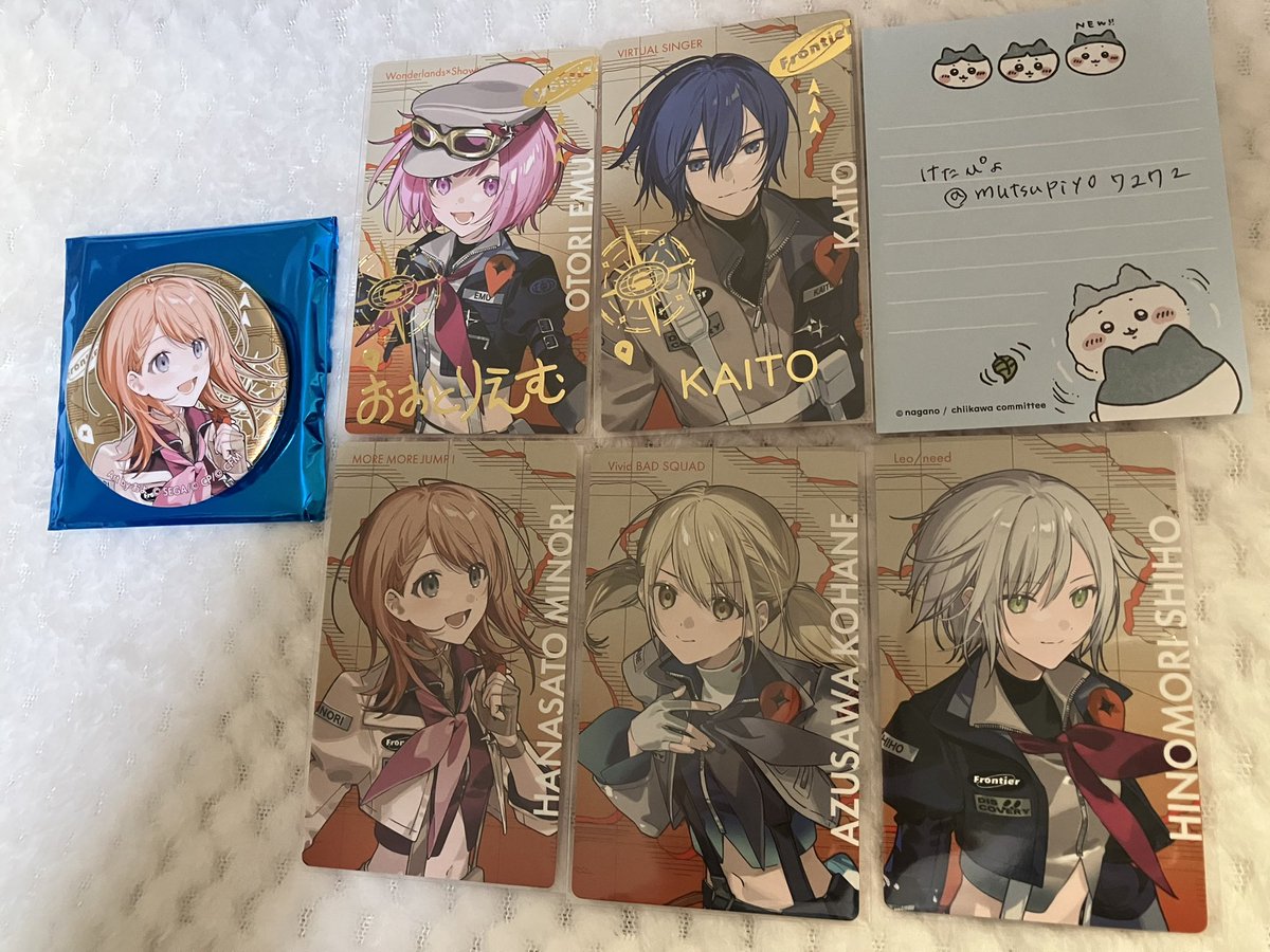 交換希望 プロセカ セカライ 5th エピカ 缶バッジ 譲 箔押し KAITO