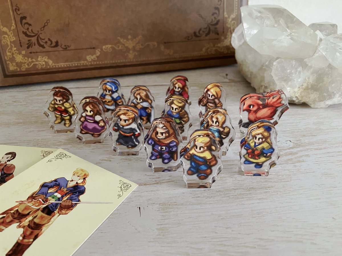 FFTアクリルブロックのコンプリートセットを求めて、彼と一緒に新宿へ