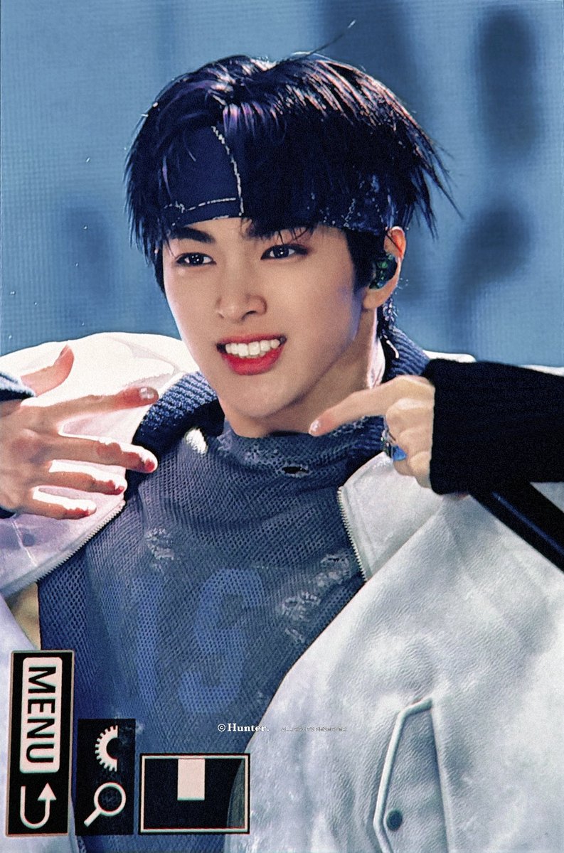 wywmartin's tweet image. giving a bandana to keonho’s outfit today as an homage to taehyung’s outfits during mic drop…at least warn me before you brutally stab my heart 56 times