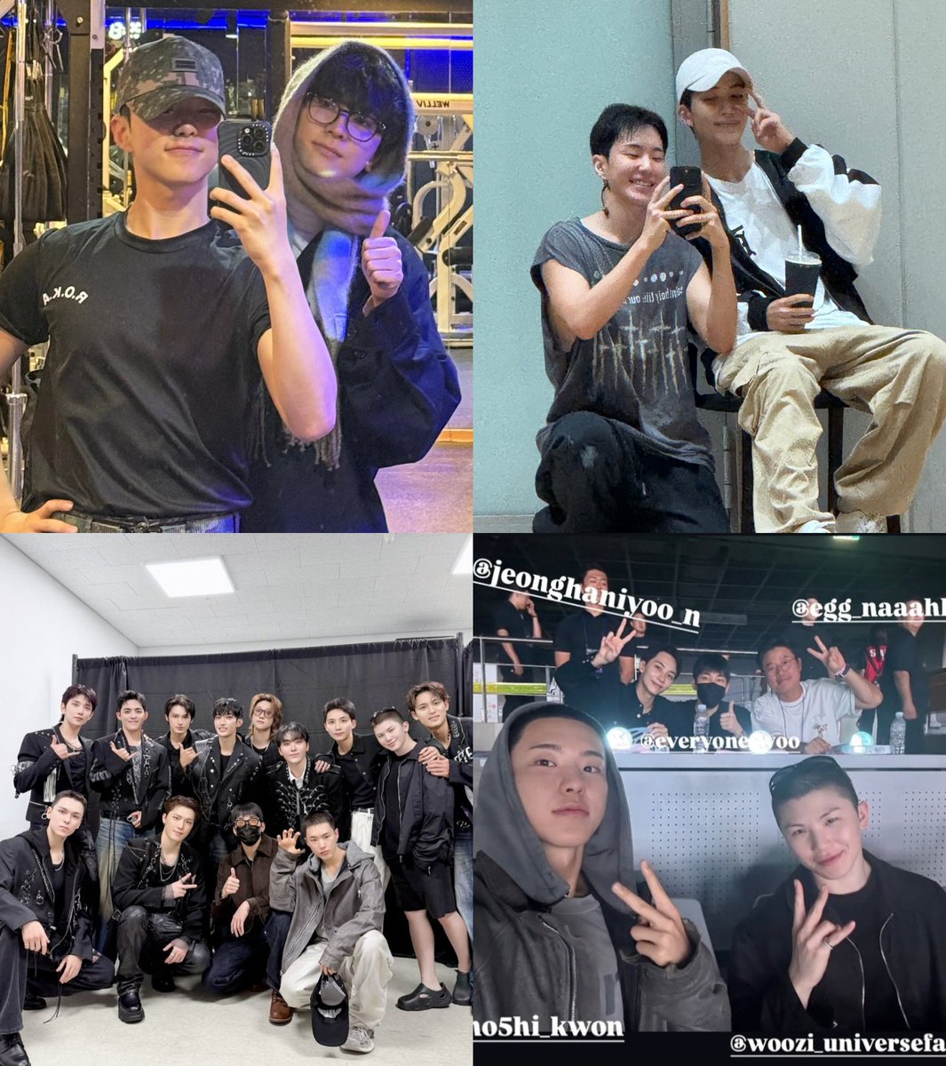 carats: “who will update us about seventeen and the enlisted members if hoshi is in military?”
hoshi: “still me of course”