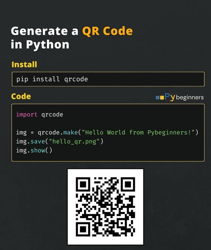 AkbarAliDev10's tweet photo. Python learner 🐍
Mini projects &amp; automation 🚀
#Python #Coding #Developers #LearnInPublic #foryoupage https://t.co/giYOmA5GI4