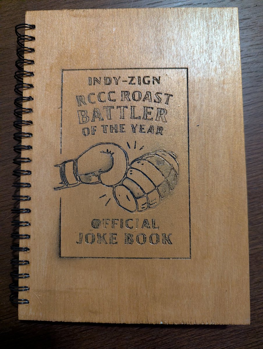 I am the official 2025 roast champion of Welland, Ontario! Thanks so much Rose City Comedy Collective for creating such a wonderful space and community (and for the most money I've ever made in comedy) and to my very funny and formidable opponents.

(Roast Record update: 8-0)