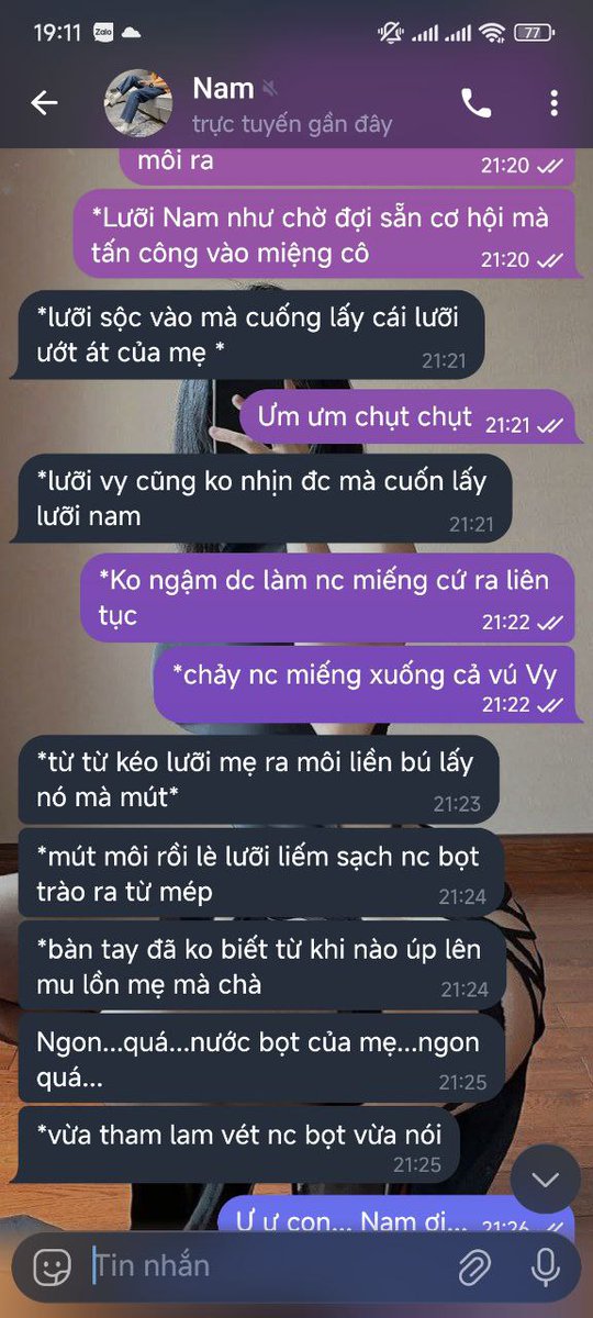 Nay rãnh muốn chat tiếp vs đứa con nhưng nó giao nhiệm vụ phải mời thêm 1 nhỏ bạn 🥺 Có em gái nào thích chat sex khẩu dâm kịch bản không