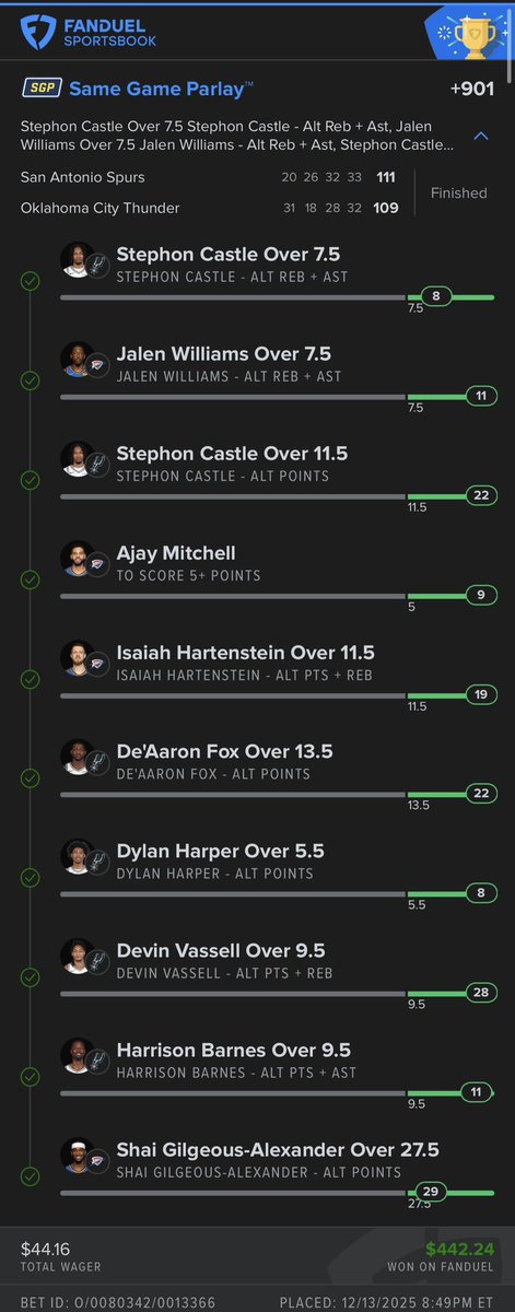 Juks7's tweet photo. Ain been posting but just know 🤫 s/o @cookitup31  @BDunk975  @Justlove_drea  if you  not following them tap in #Fanduel #SportsBettingX https://t.co/C7sCsspJpY