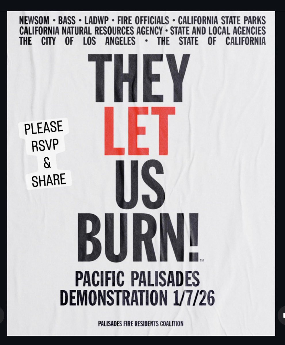 California Barbz need <a href="/NICKIMINAJ/">Nicki Minaj</a> to come to the Palisades on January 7th because the Gav Nots LET US BURN and now he’s trying to gaslight the entire country into thinking he’s fit for President. We know Nicki won’t let Gavvy Pooh get away with this! Come join us Nicki!
