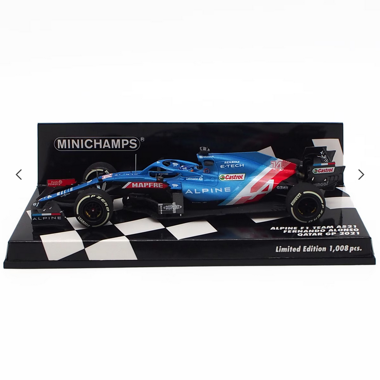 ✨おすすめのモデルカー✨】 ミニチャンプス 1/43 アルピーヌ F1