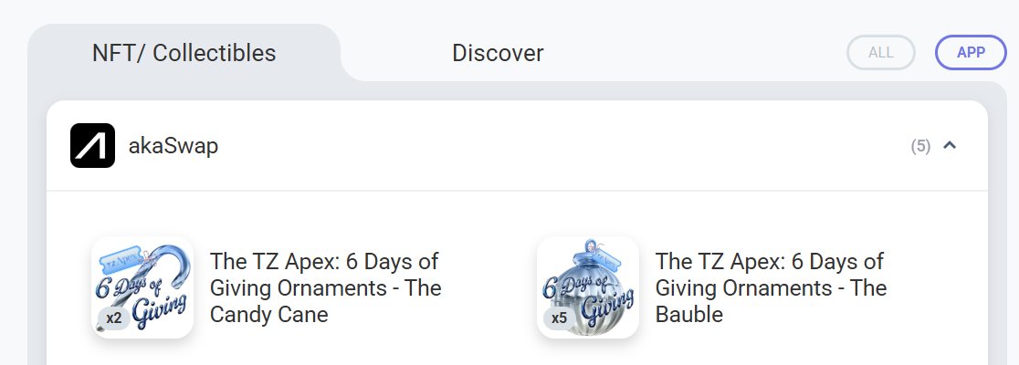 One step closer to completing the Christmas collection!

A fun 6 days of giving in <a href="/tezos/">Tezos</a> ecosystem filled with warmth and gifts by <a href="/TzApac/">TZ APAC</a>, a perfect event for the year-end celebration 💫❤️‍🔥