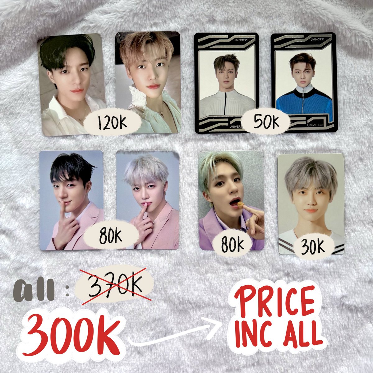 help rt
WTS // WANT TO SELL

photocard pc lee jeno na jaemin nomin back to school b2s kit universe card uc trading card tc the dream show 3 japan jp standee acrylic tds 2 starriver golden age ungu jamboree ciki lfb looking for buyer photocard pc เจโน่ แจมิน 제노 재민 #pasarnct