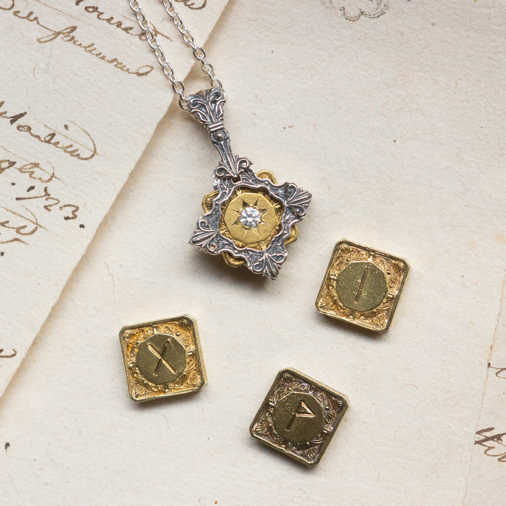 GimmelGardenさんの完売していました「Volvagaldr（ルーンチップ用