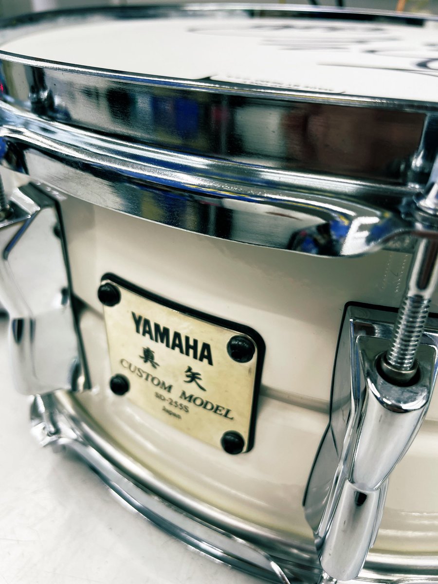 YAMAHA SD-255S スネアドラム 真矢モデル YAMAHAエンドーズ時代のLUNA SEA真矢氏のシグネイチャーモデルSD-255S