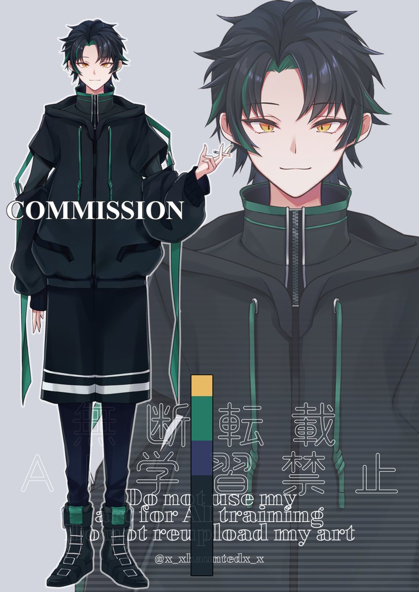 イラスト有償依頼 配信用立ち絵イラストを担当させていただきました ご依頼ありがとうご