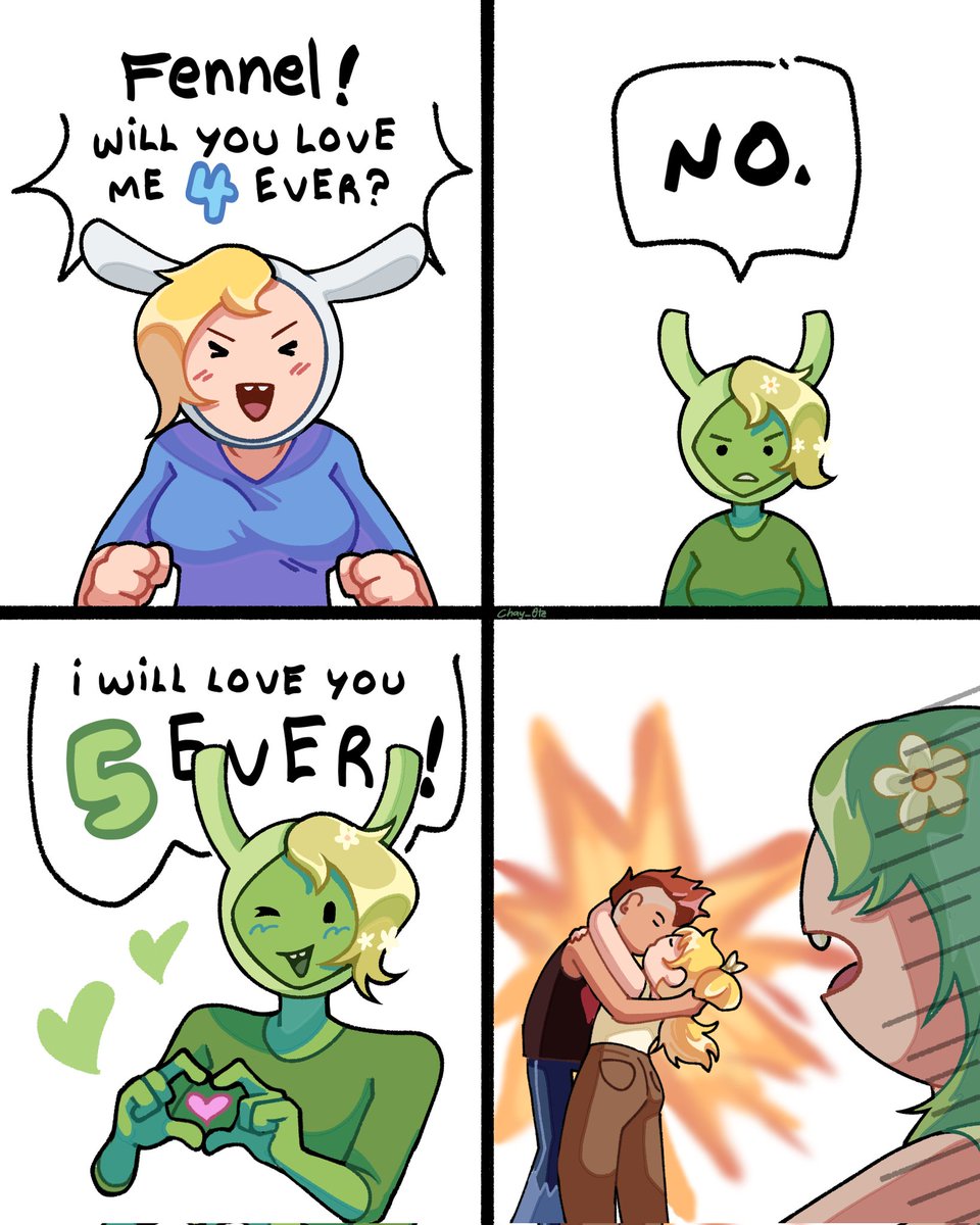 Chay_0te's tweet photo. Besties just for ONE chapter, c'mon #Fionnaandcake #Fionnathehuman #Fennel https://t.co/0AIRepUcvi