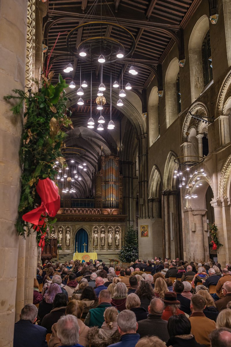 Our Festival of Nine Lessons &amp; Carols services take place on the 19th and 20th December. Choristers, candles and carols. Nothing compares with the experience of a traditional carol service in Rochester Cathedral.

rochestercathedral.org/christmas

© Steve Hartridge