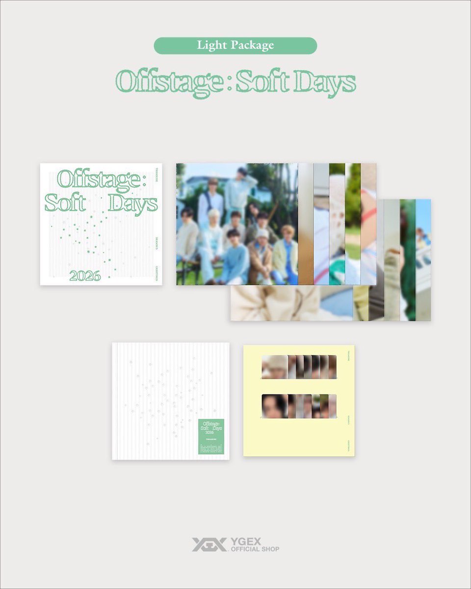 💎] TREASURE 2026 SEASON'S GREETINGS [Offstage : Soft Days] 📢好評