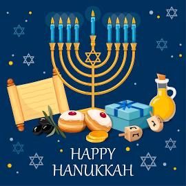 Happy Hanukkah 🕎 to all those who celebrate 

In 2025 Hanukkah begins this evening, 14th December, at sundown &amp; lasts until sundown on Monday 22nd December 2025.

It is a Jewish festival that celebrates the Festival of Lights: