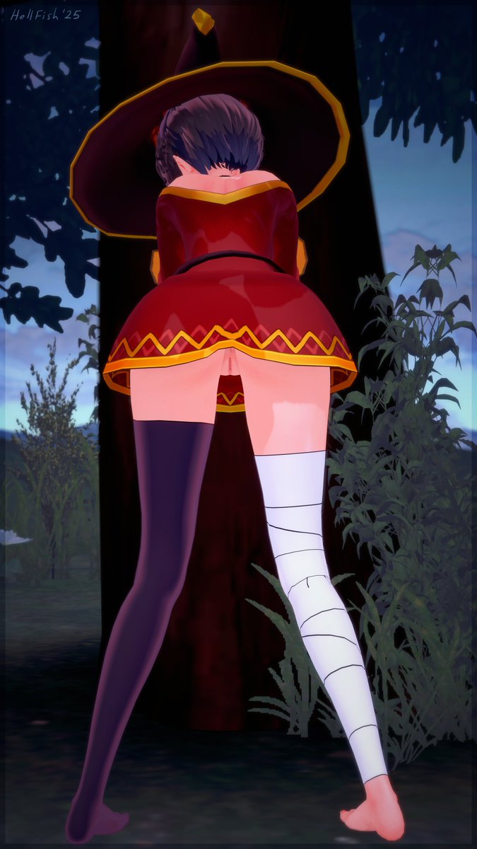 Megumin butt #megumin #nsfw #hentai #rule34 #koikatsu #KoikatsuParty