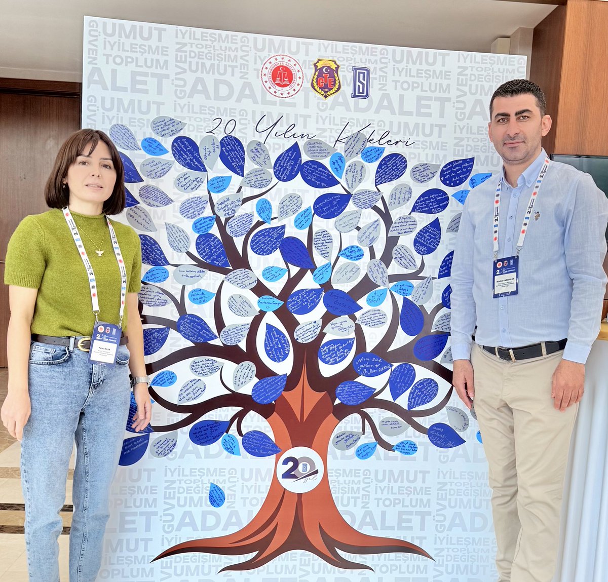 📍Adalet Bakanlığı, Adalet Teşkilatını Güçlendirme Vakfı Antalya Eğitim ve Sosyal Tesisleri.

🌐Türk Denetimli Serbestlik Sistemi 20. Yıl Uluslararası Kongresi, 1-3 Aralık 2025, Antalya, ATGV.

📌(<a href="/BolvadinDsm/">BolvadinDsm</a>) Bolvadin Denetimli Serbestlik Müdürümüz Sayın Fatma AKAR ile