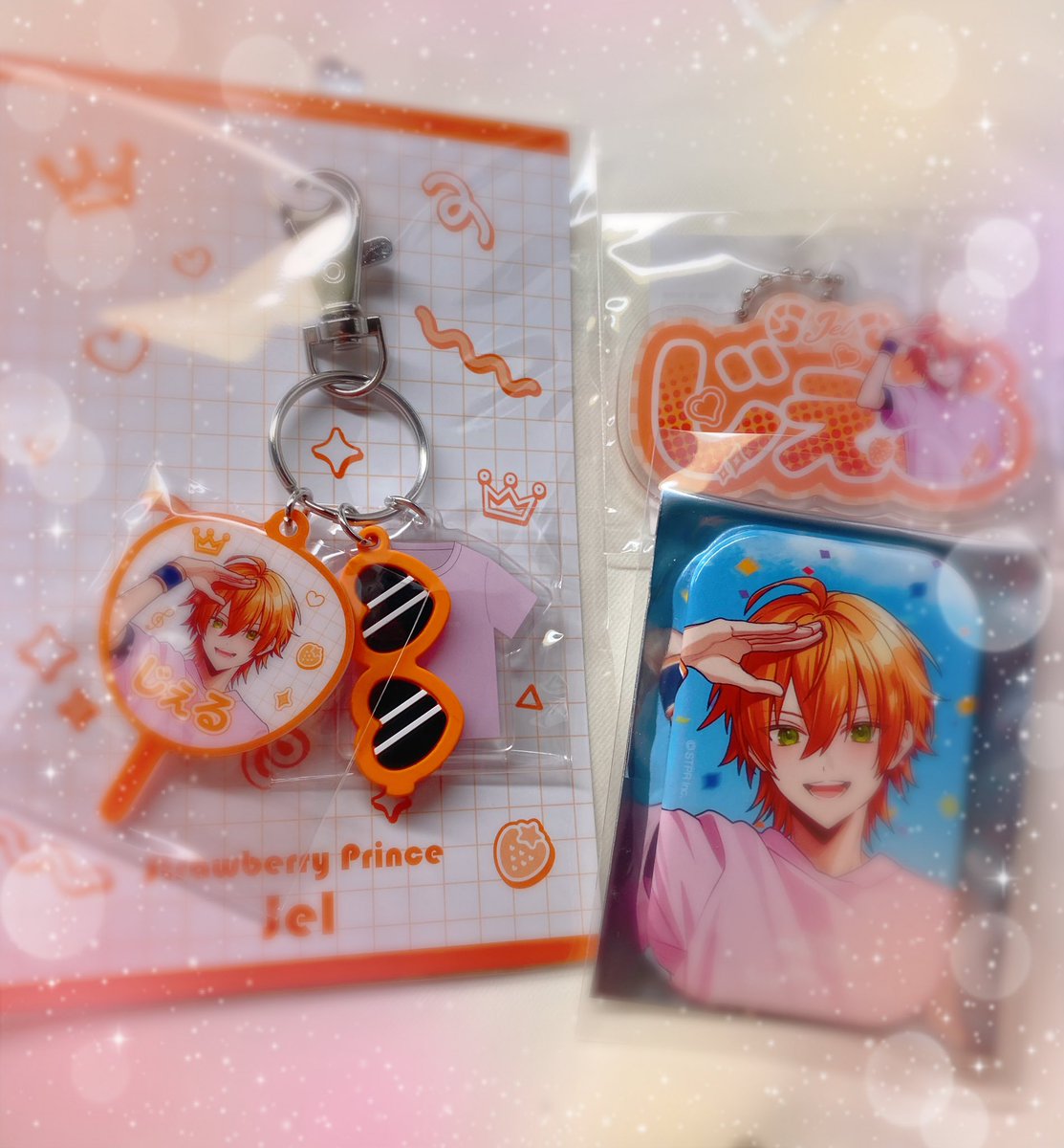 ジェルくん！！グッズ受け取りました✨ 缶バッジにカードのランダム
