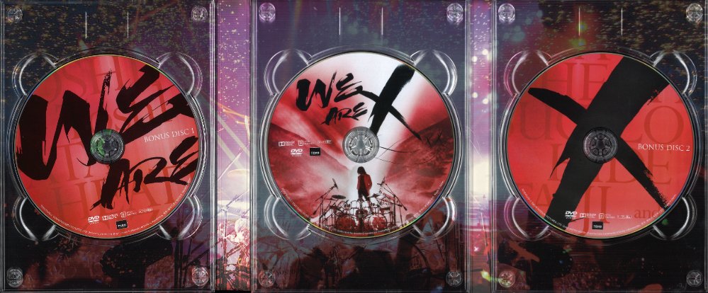 X JAPAN DVD(3枚組) WE ARE X スペシャル・エディション 商品一覧は