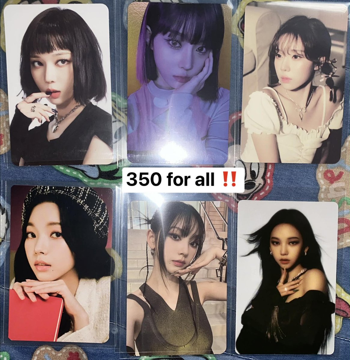 4datzu's tweet image. WTS LFB decluttering Winrina photocards

- ₱350 take all
- Payo/2 days
- x sensi
- J&amp;amp;T, GGX, SDD couriers

Karina Winter Ube Aespa Photocards PC Photocard Got the beat Girls Seasons Greetings SG sale hallucination quest savage