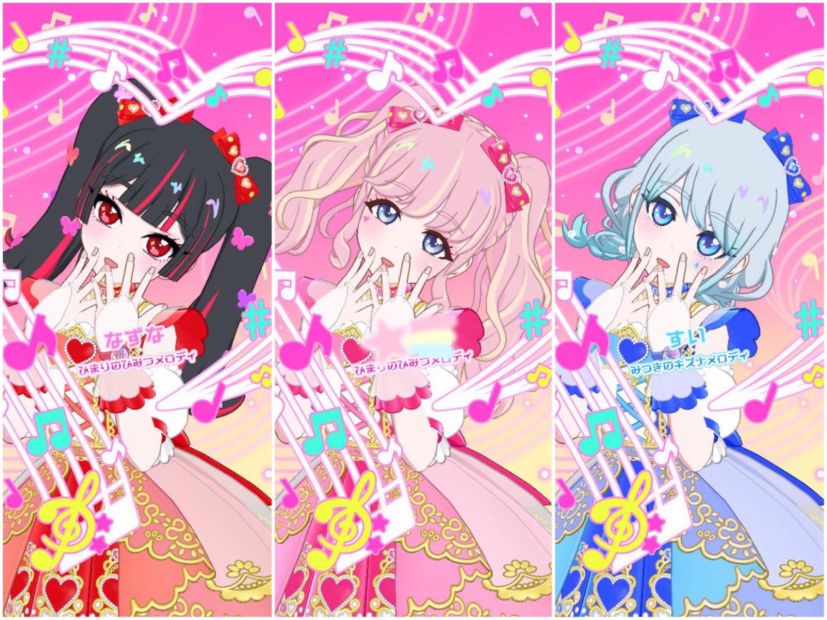Ai_yu38's tweet photo. シンデレラのラララ❤️🩷🩵 https://t.co/NleUY1jLit