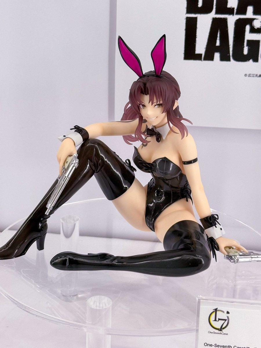 BLACK LAGOON』の『レヴィ バニーVer.』がOne-Seventh Caratシリーズで