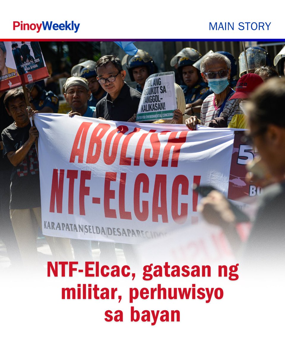 Ayon sa ulat ng Commission on Audit, lumalabas na P4.6 milyon lang o 31.8% ang nagamit ng DND mula sa P14.3 milyong pondo ng NTF-Elcac mula 2020 hanggang 2024. 

BASAHIN: tinyurl.com/2pktm2ru