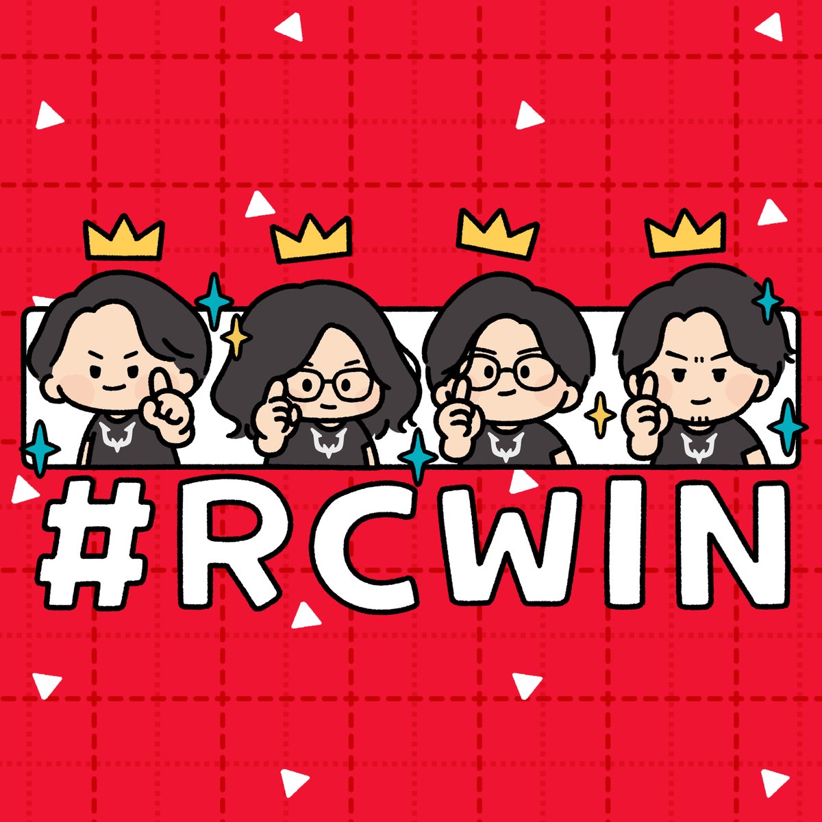 SFLプレイオフREJECT全力応援୧(`•ω•´)୨
＃RCWIN