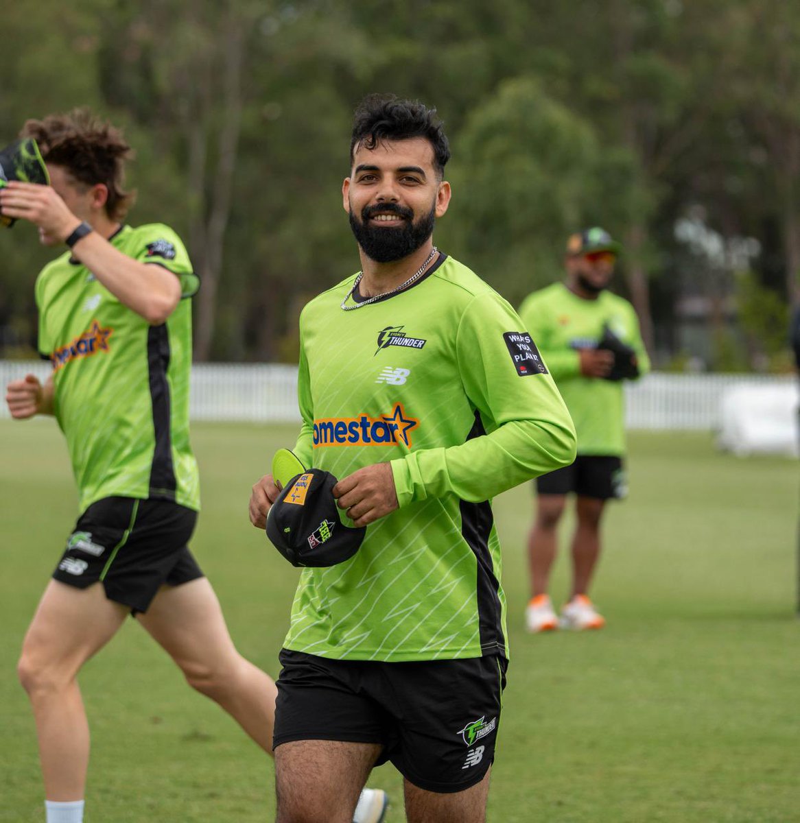 76Shadabkhan's tweet photo. Recharged and ready to roll with the Thunder! ⚡ https://t.co/CzV7sczzGC