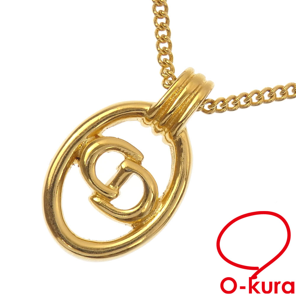✨販売開始✨ クリスチャンディオール ロゴ ネックレス O-kuraOnlineで