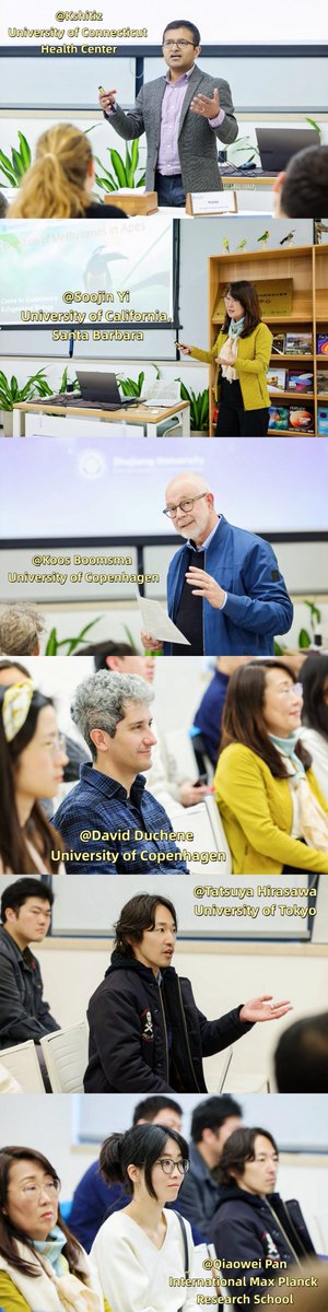 EvolutionaryC's tweet photo. ❤️New home for new ideas, new researches, new collaborations, and new milestones!
🧬✨Thrilled to host “New Frontiers in Evolutionary Biology” symposium, where leading scholars from around the world gather for in-depth, forward-looking talks in evolution biology! @ZJU_China https://t.co/rWjSMCoLiY