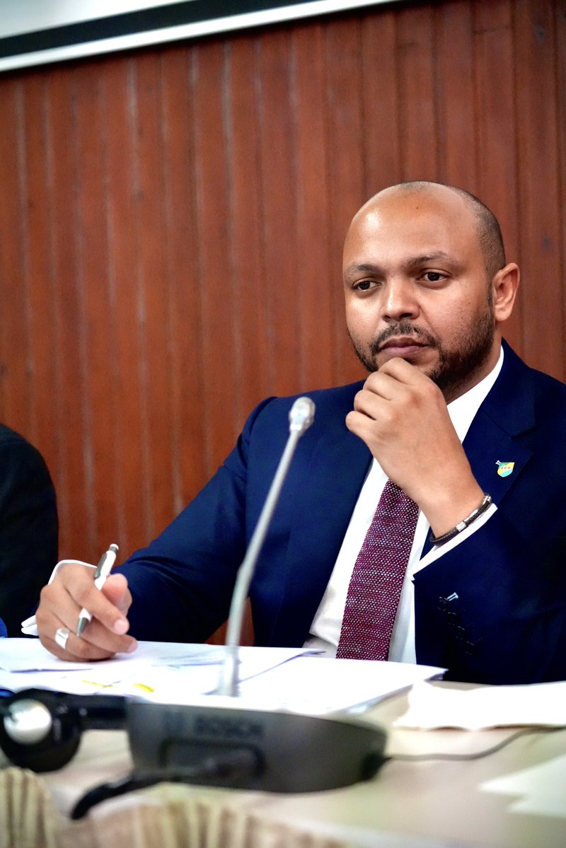 PressACP's tweet image. Lors de la 120ᵉ session du Conseil des ministres de l’OEACP, le Secrétaire général, S.E. Moussa Saleh Batraki (@MBatraki), a présenté son rapport, mettant en lumière les principales activités, initiatives et réformes engagées depuis la dernière session ordinaire du Conseil.…