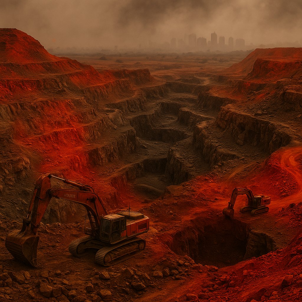 GemsOfINDOLOGY's tweet image. 1️⃣3️⃣ December 2025.

Centre pushes "uniform definition"—Supreme Court nods.

Only hills over 100m count as "Aravalli."

Result? 90% stripped of protection.
Mining mafias rejoice.

This isn't conservation.
This is erasure disguised as science.

Desertification accelerates. Delhi…