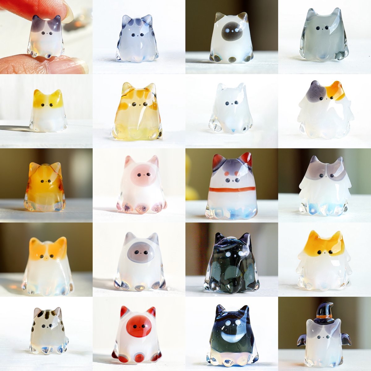 ティポットさん　シロノワグマ　ガラス　きこのま　kikonoma ティポットさん シロノワグマ ピンク ガラス きこのま kikonoma - メルカリ