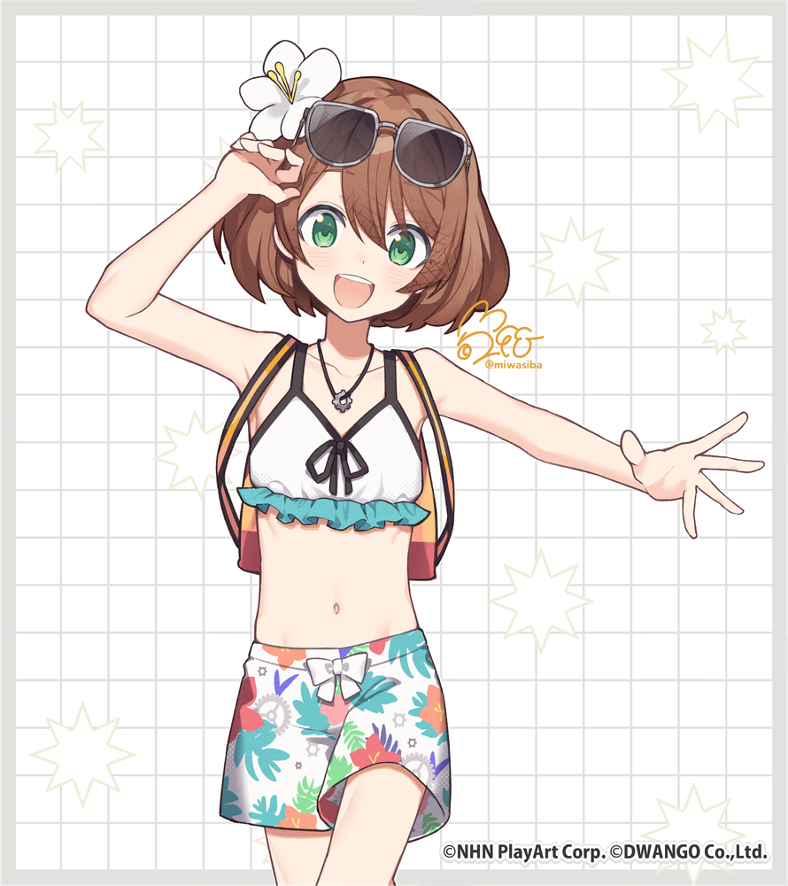 「今回、許可を頂きましたのでヒーロー単体イラストも掲載させて頂きます!」|△○□×のイラスト