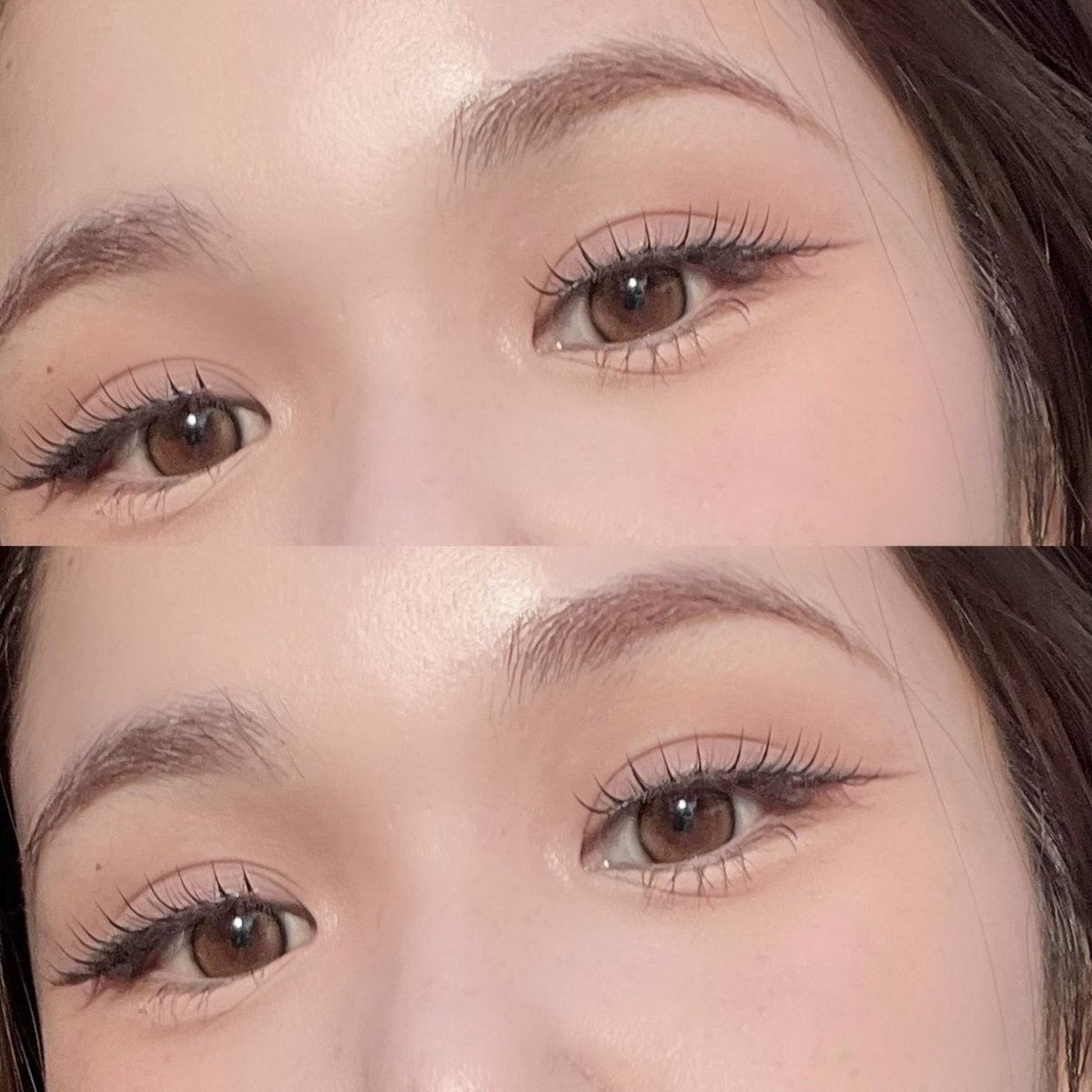 พสเกาหลีไฮป์อชดPrelude Dinto สีนี้กันเยอะพอลองแล้วก็เข้าใจพสทุกอย่าง สวยจริงงง ใครชอบแต่งตาแมทแบบนี่จะฟินมาก5555 สี72 little austen โทนnatural ตุ่นๆน้ำตาล มีสีทำดอลลี่อาย ใช้ง่ายมากก แล้วราคา200 โคตรสวย