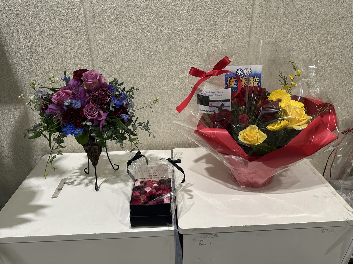 佐藤駿選手2年連続のグランプリファイナル銅メダル獲得おめでとうございます！

#佐藤駿 
#グランプリファイナル2025 
#フィギュアスケート
#全日本選手権も頑張れ
#埼玉アイスアリーナ