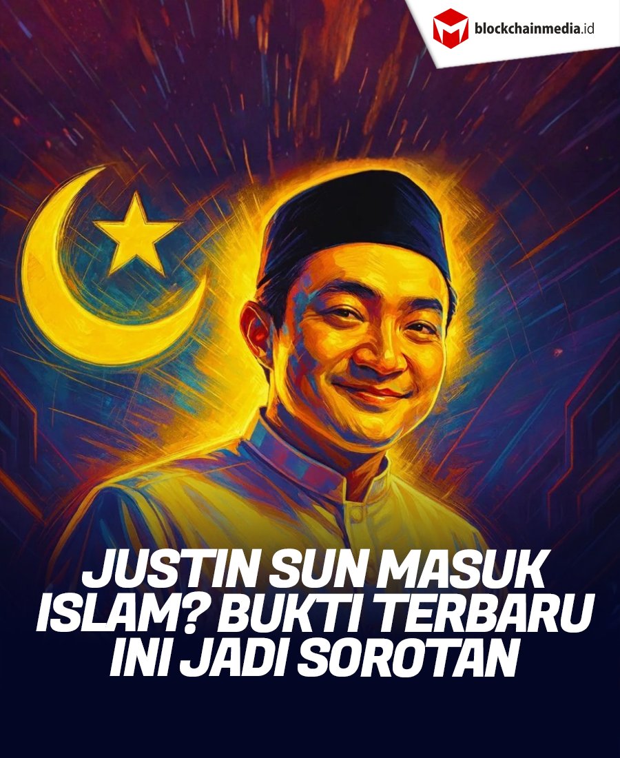 Pendiri Tron (TRX), Justin Sun, dirumorkan masuk Islam, setelah bukti  terbaru beredar luas dan sulit untuk dibantah. BACA SELENGKAPNYA:  https://t.co/m31SAAcJ4H #cz #justinsun #Pakistan #tron #crypto #cryptonews  #asetkripto #beritakripto
