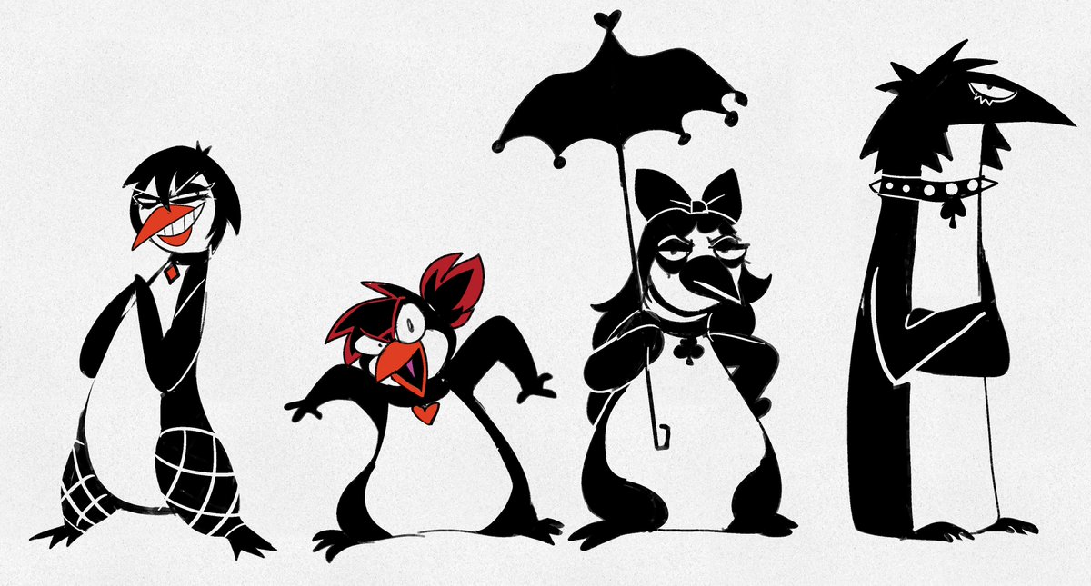 MEAN GIRL PENGUIN SQUAD!