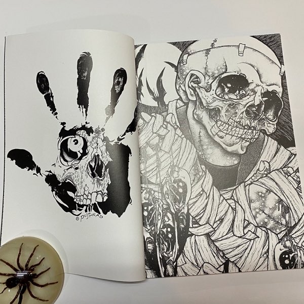 年内最後 PUSHEAD直筆サイン付き画集