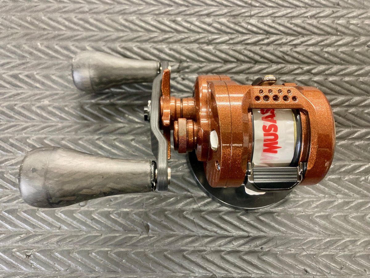 営業案内634~千葉県の お客様より 郵送にて リール塗装依頼 頂きました