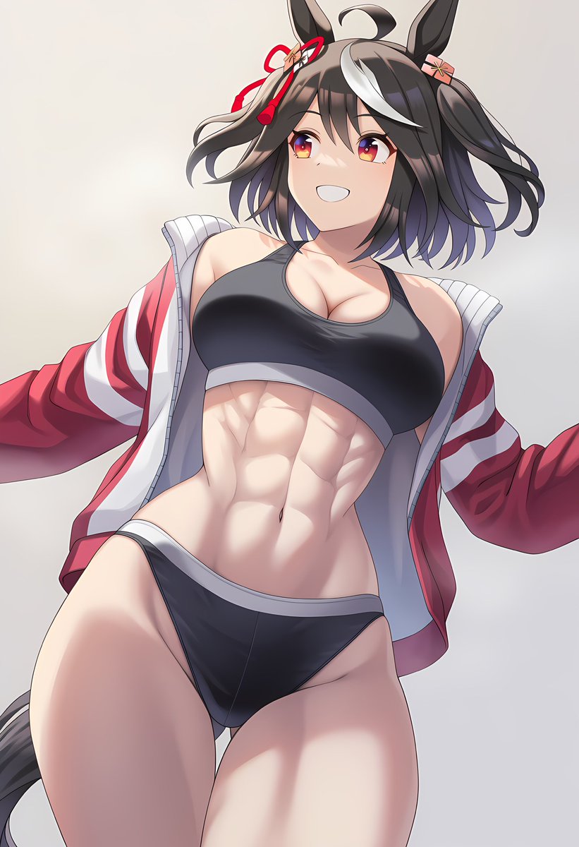 top_uma_illust's tweet image. Kitasan Black / キタサンブラック - SFW