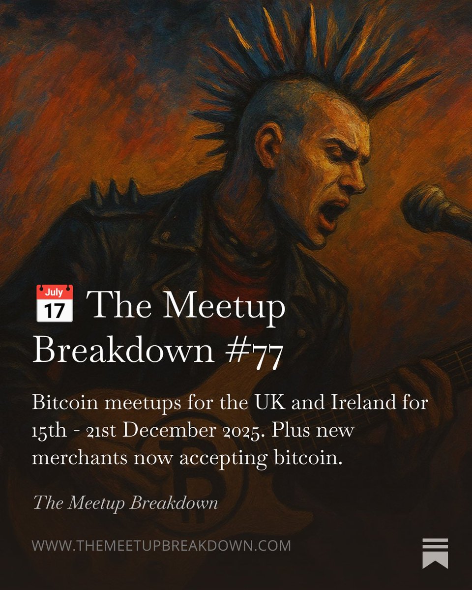 Bitcoin Events UK tweet media