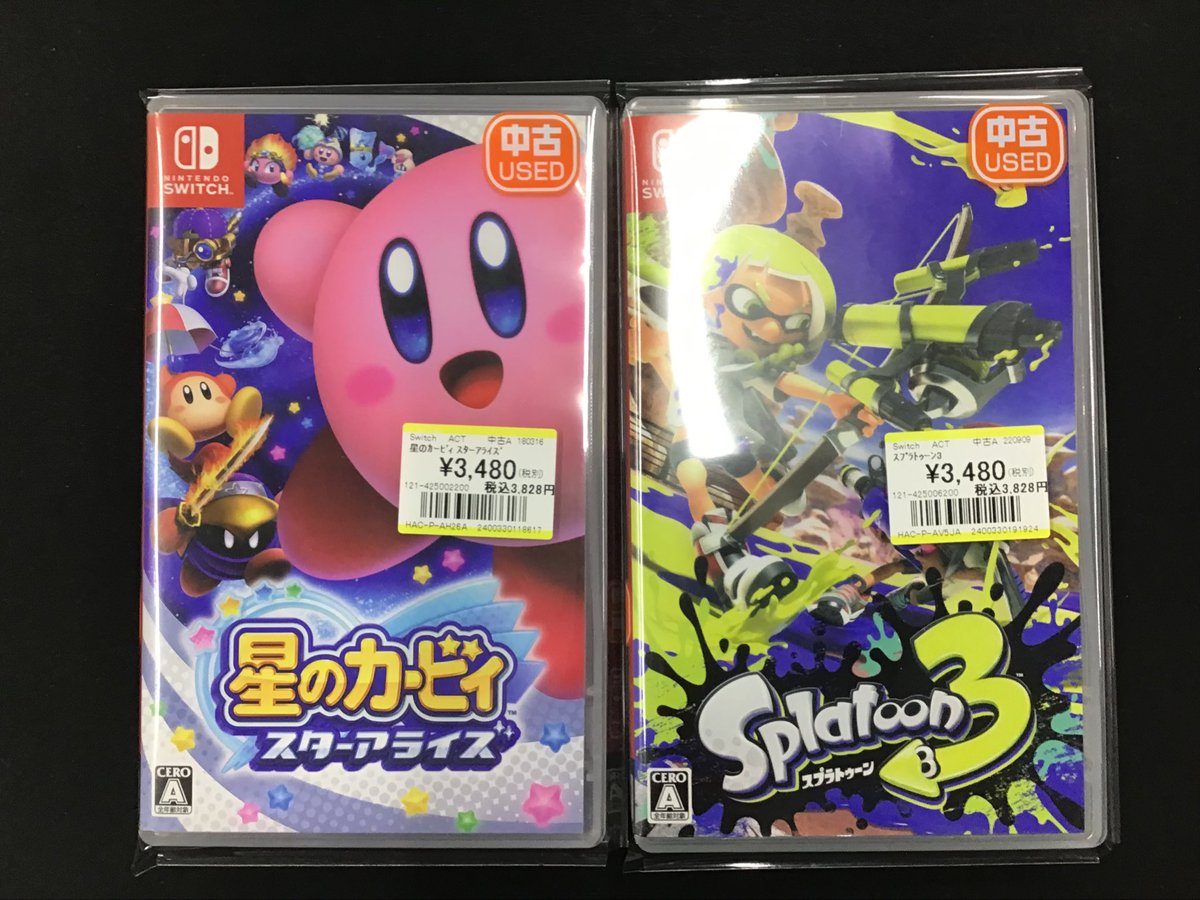 🎮ゲームソフト買取🎮 ｢星のカービィスターアライズ｣｢スプラトゥーン3