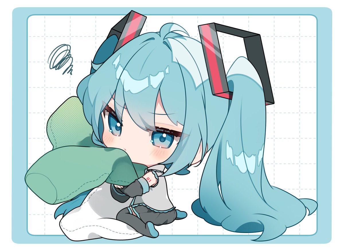 むぅ… #初音ミク
