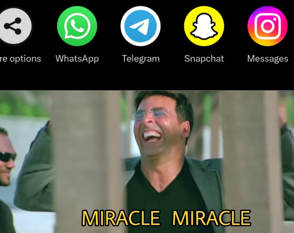 Nitesh805181's tweet image. Just updated my X Android App!
“Sharing Menu” has been fixed finally 👀