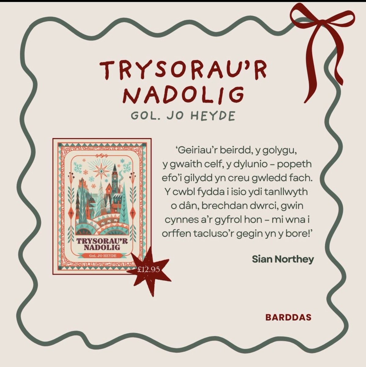 Jo Heyde Cymraeg tweet media